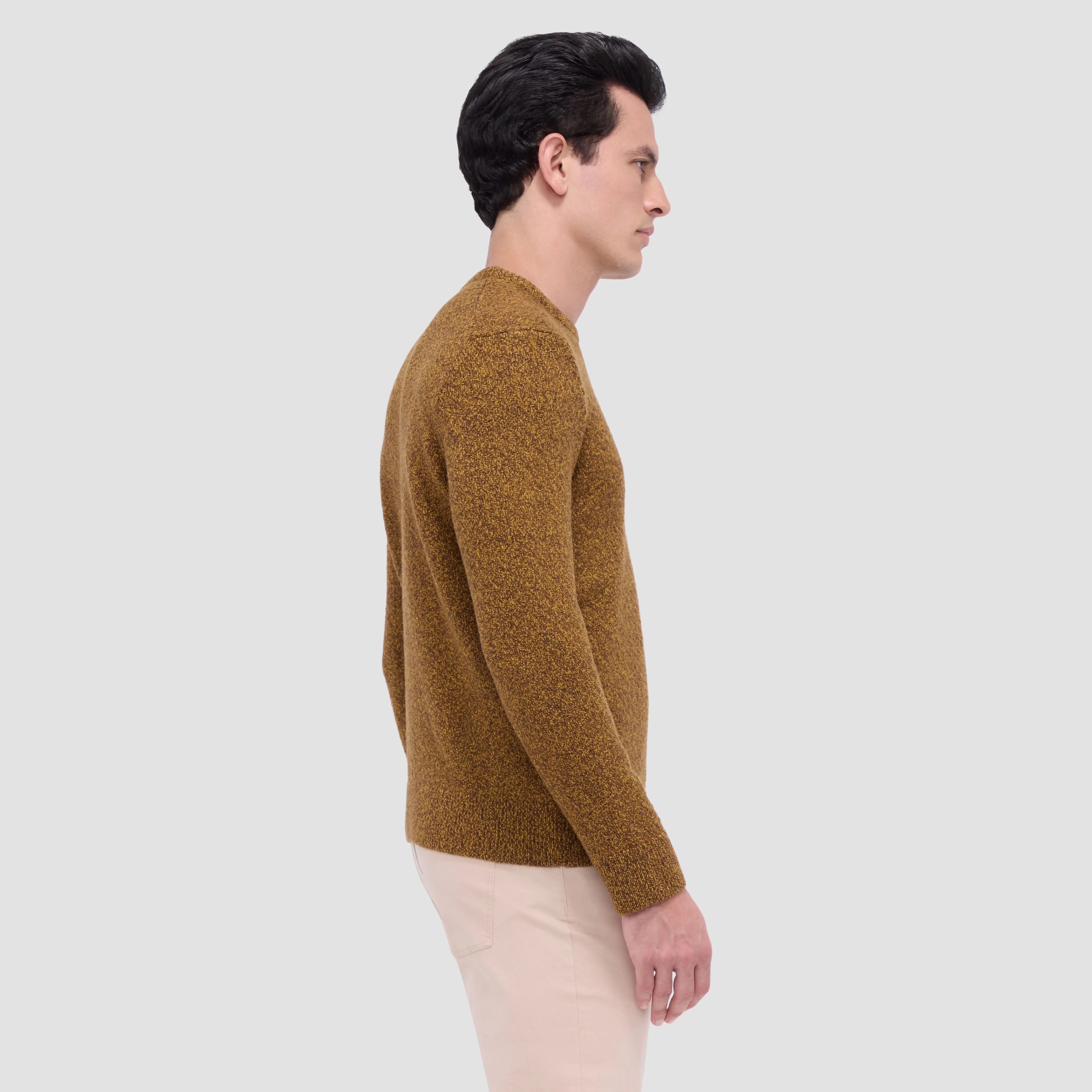 Heathered Crew Neck Sweater