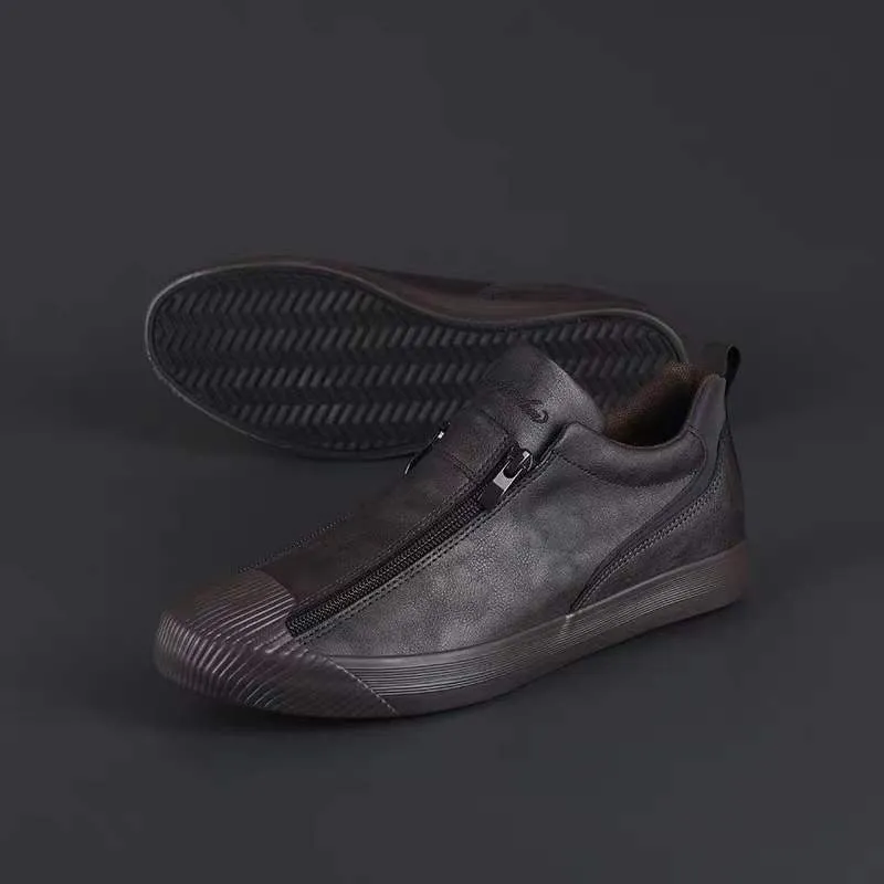 Herren Sneakers mit Reißverschluss und Komfort – Noah