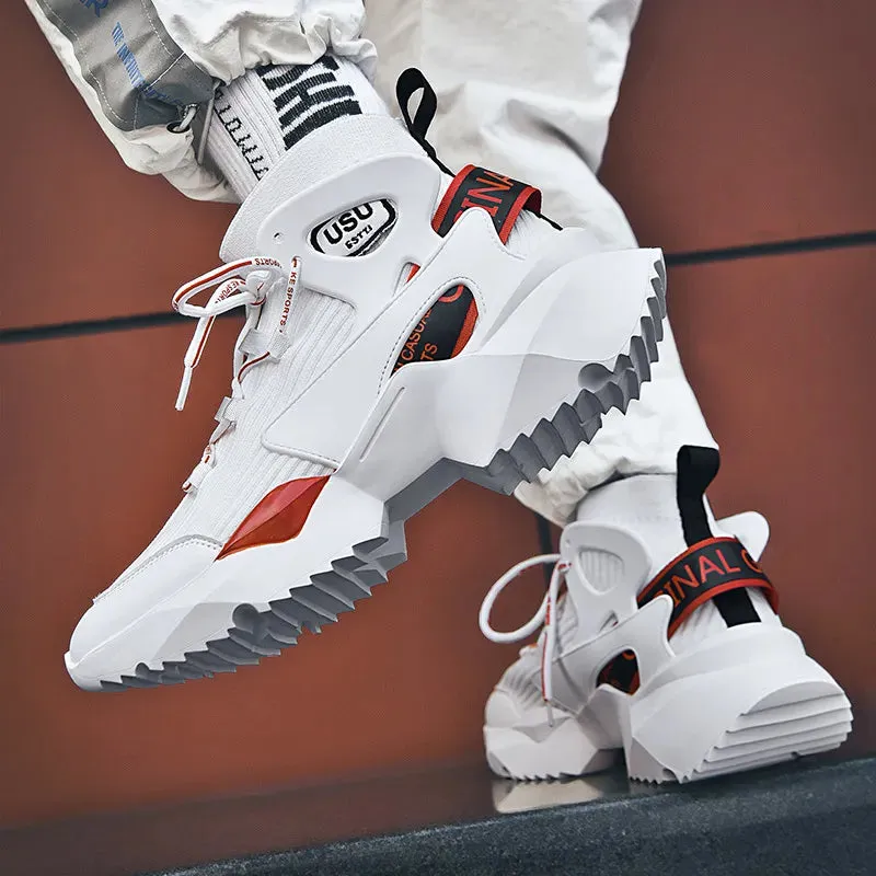 High-Top loafers sport running shoes