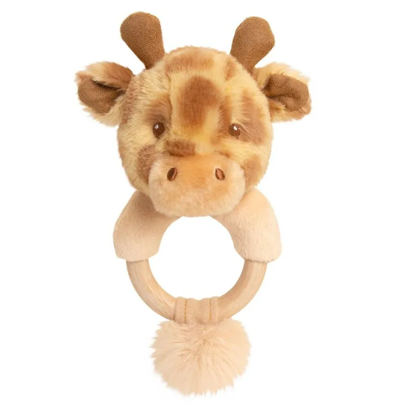 Huggy Giraffe  Ring Rattle (100% Recycled)