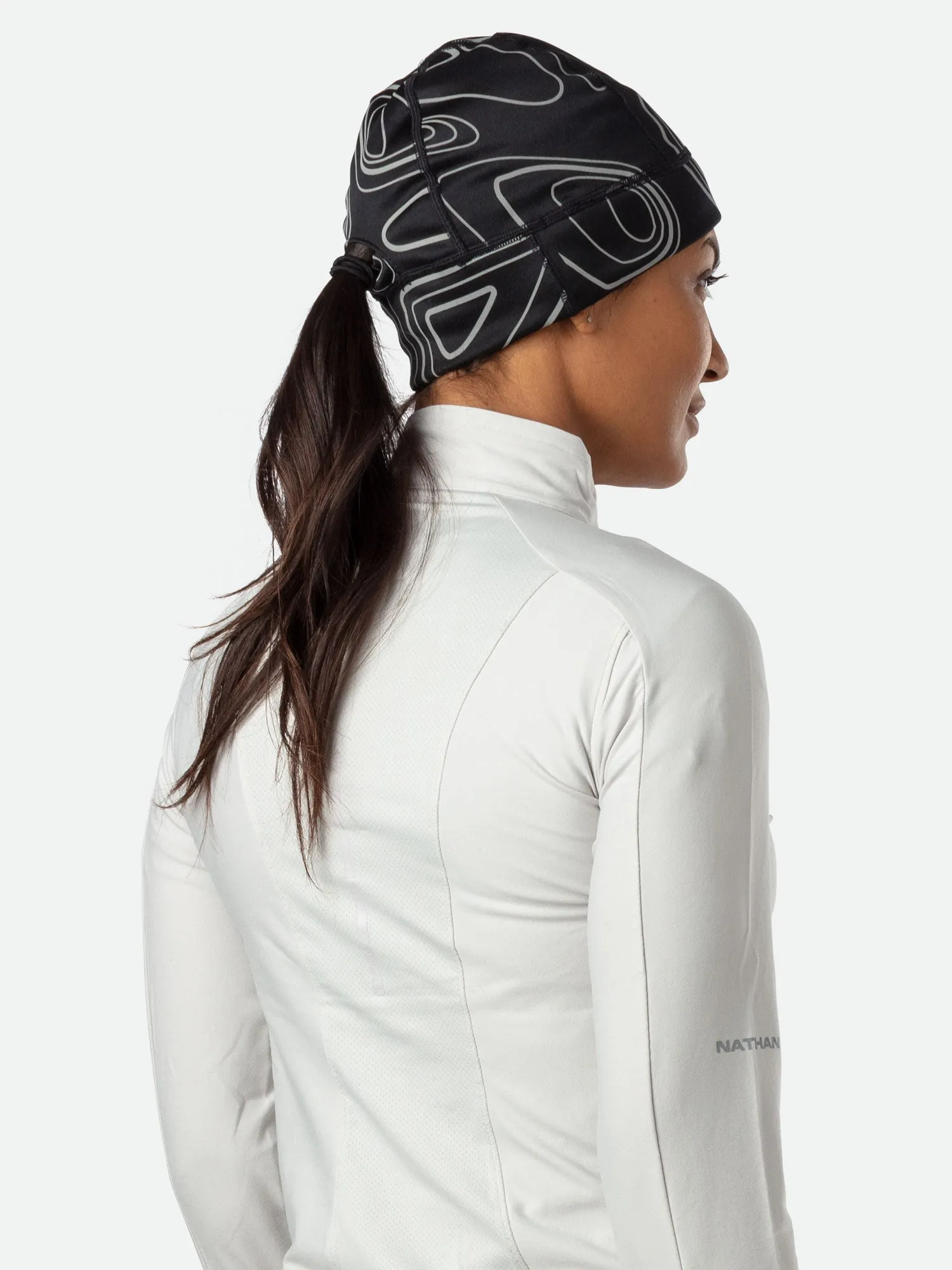 HyperNight Reflective Ponytail Beanie