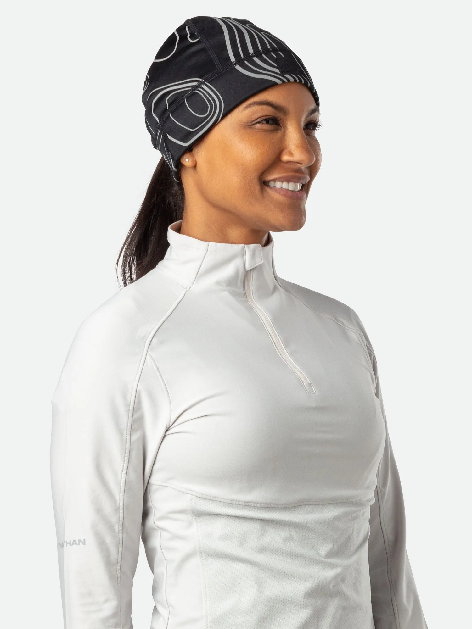 HyperNight Reflective Ponytail Beanie