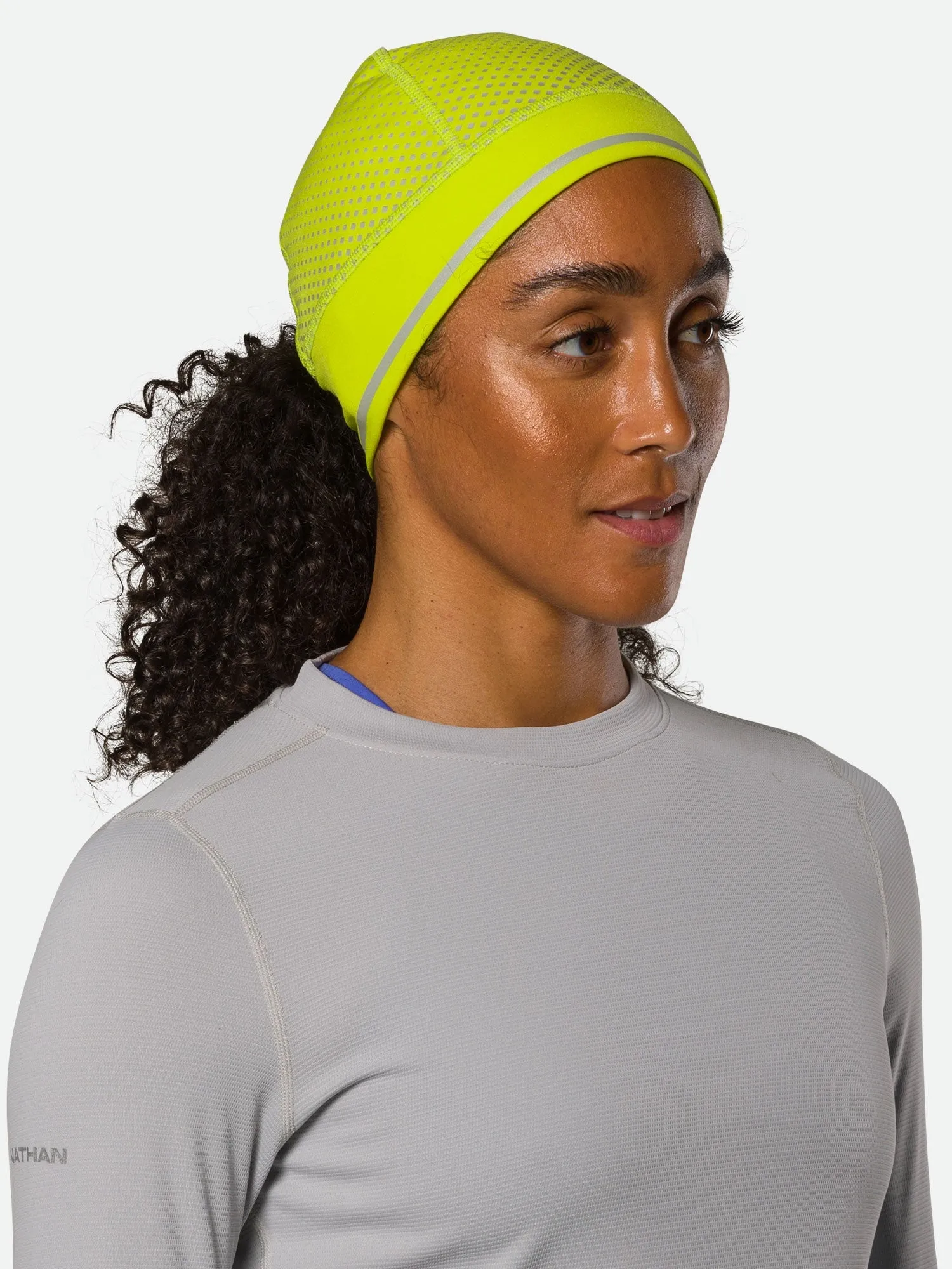 HyperNight Reflective Ponytail Beanie