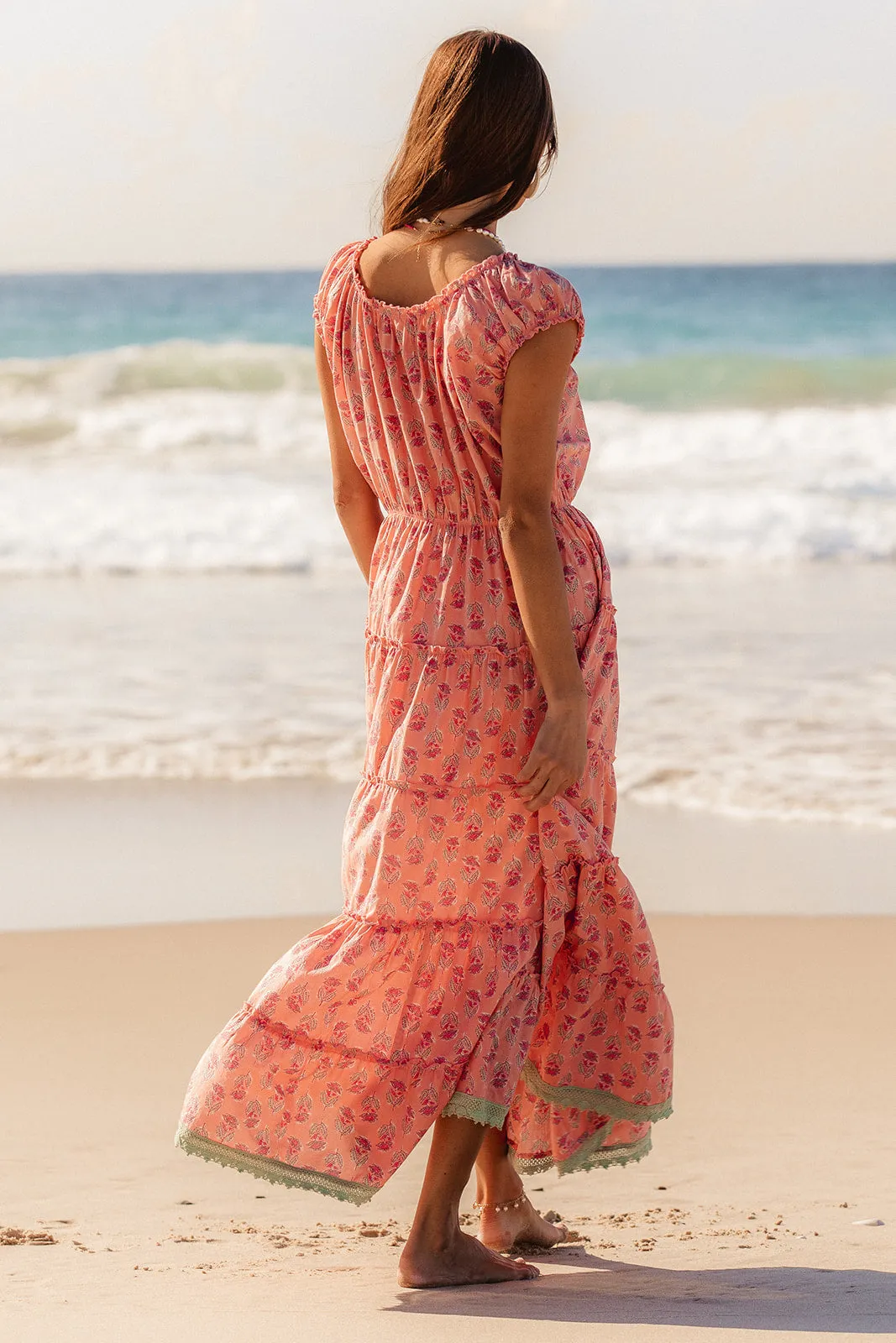 I AM PYLGRYM Paris Maxi Dress - Summer Rose