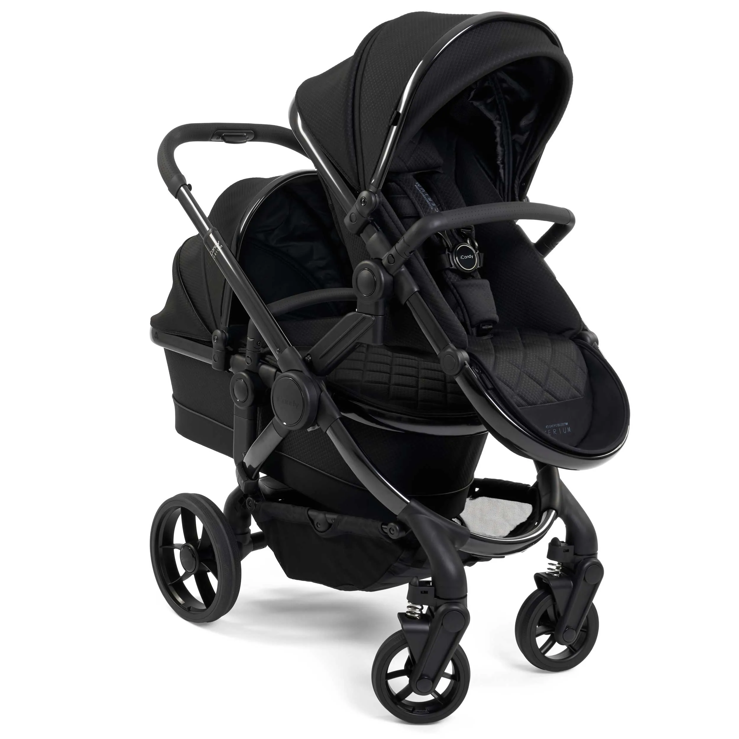 iCandy Peach 7 Cerium Double Complete Bundle in Black