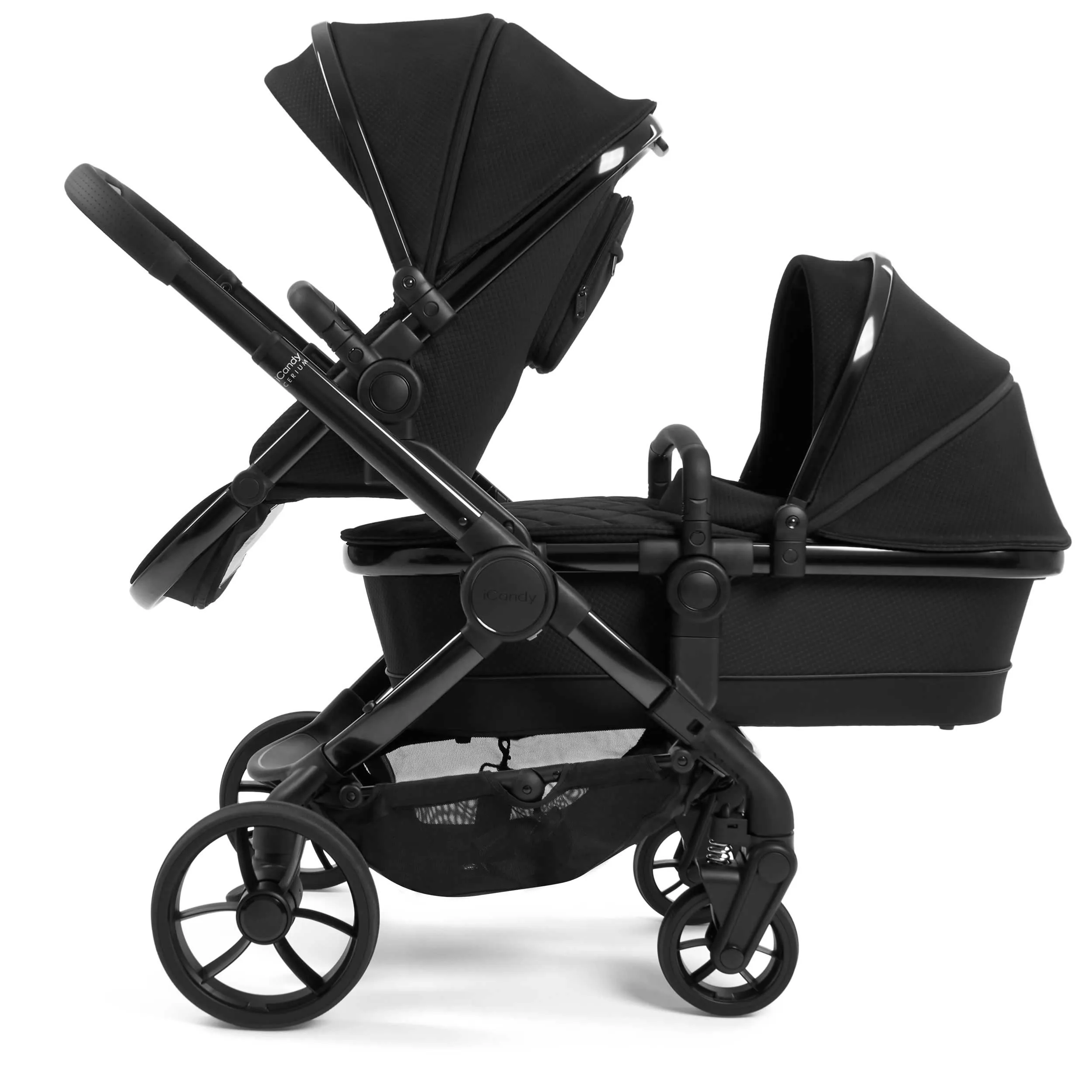 iCandy Peach 7 Cerium Double Complete Bundle in Black