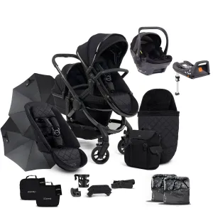 iCandy Peach 7 Cerium Double Complete Cocoon Bundle in Black