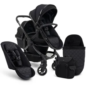 iCandy Peach 7 Cerium Double Pushchair in Black