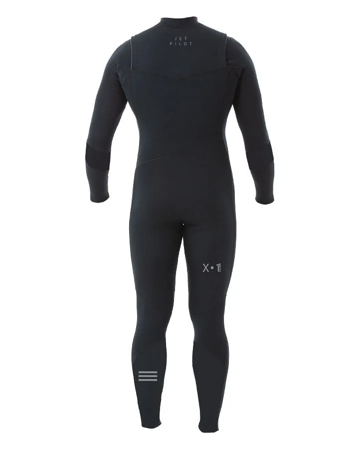 Jetpilot X1 3X2 Cz Gbs Mens Steamer Wetsuit - Black