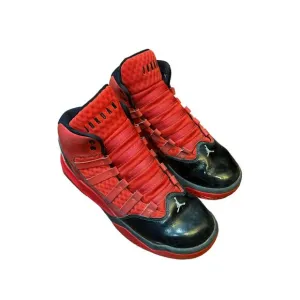 Jordan Max Aura GS  University Red &amp; Black SZ 5Y Preloved Basketball Streetwear