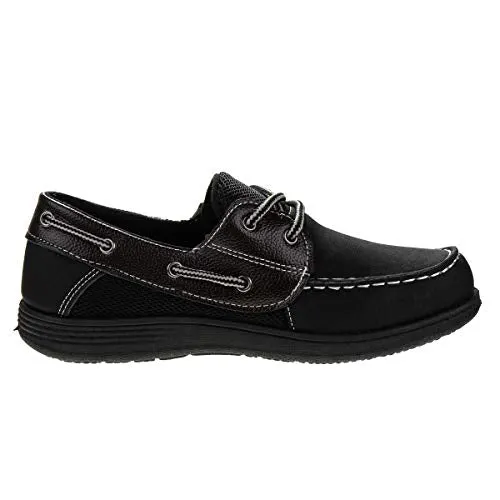 Josmo Boys' Casual Boat Shoe Loafers, Size 3 Big Kid