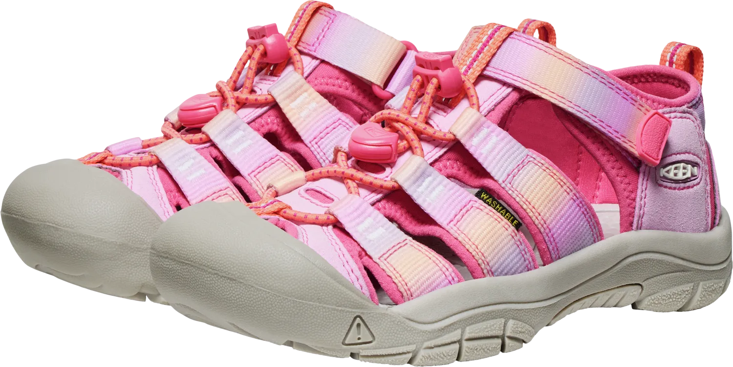 Keen Big Kids' (Sizes 1-7) Newport H2 Youth Sandal - Hot Pink/Orchid Petal