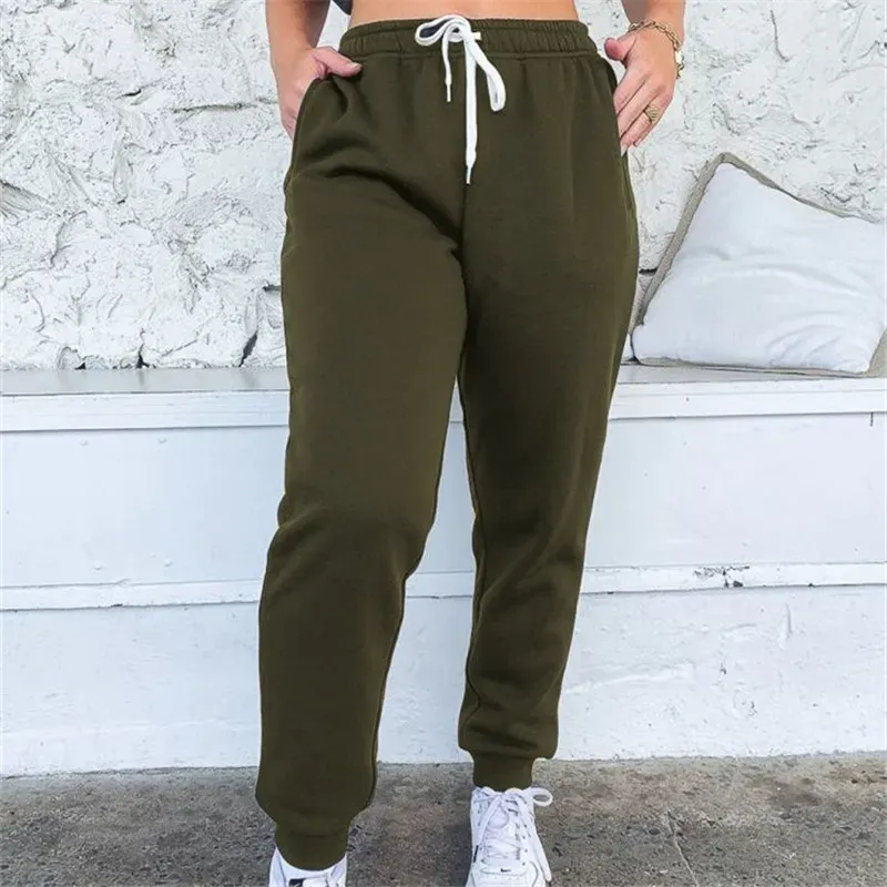 Kelsey High-Rise Elastic Cuff Drawstring Sweatpants