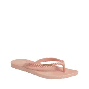 Kick Back Thong - Metallic Sandals