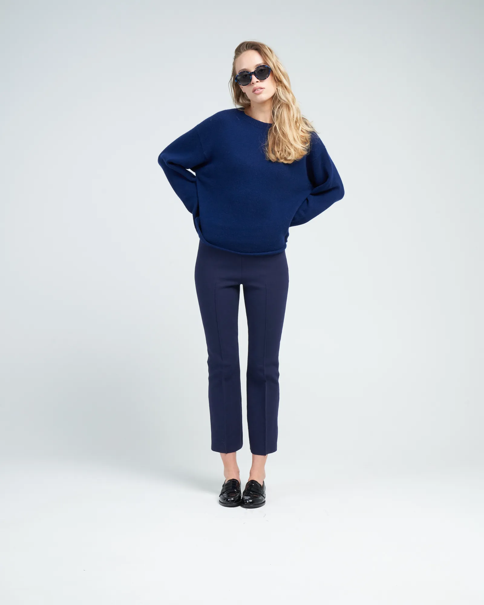 kick pant 27.5 - navy