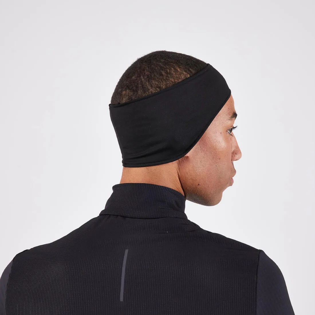 KIPRUN Warm Unisex Running Headband - Black