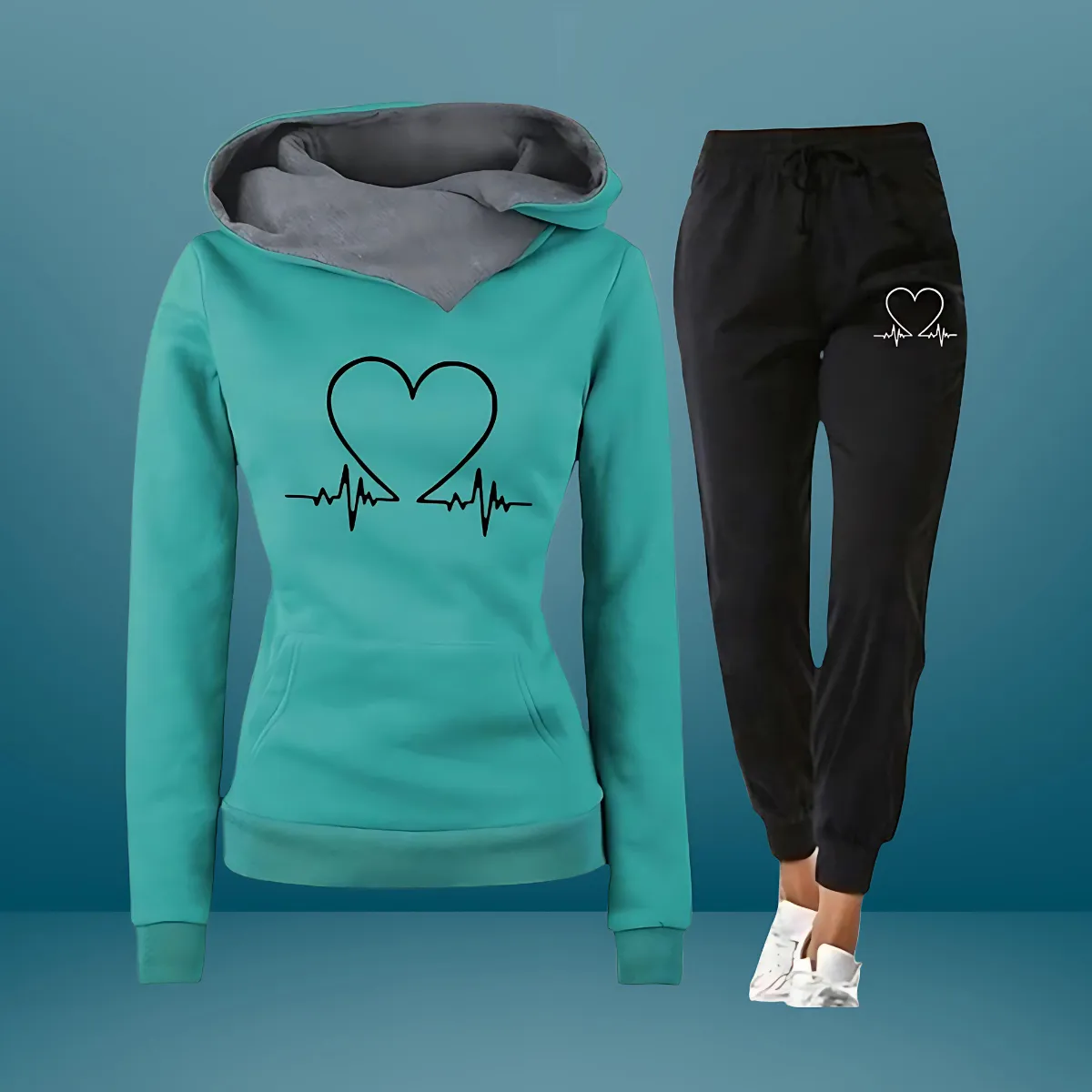 Krista | Stylish Hoodie & Jogger Set