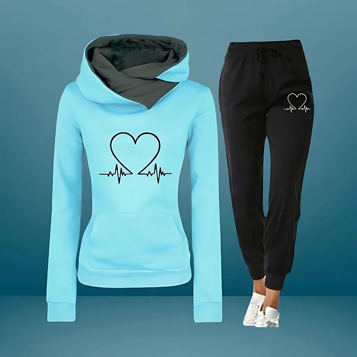 Krista | Stylish Hoodie & Jogger Set