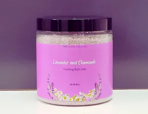 Lavender and Chamomile Foaming Bath Salts