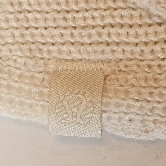 LULULEMON Cashlu White Opal Woven Knit Wrap Open Cardigan Size XS/S
