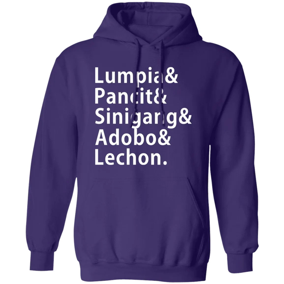 Lumpia Pancit Sinigang Adobo Lechon Unisex Pullover Hoodie