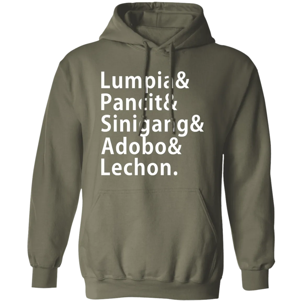 Lumpia Pancit Sinigang Adobo Lechon Unisex Pullover Hoodie