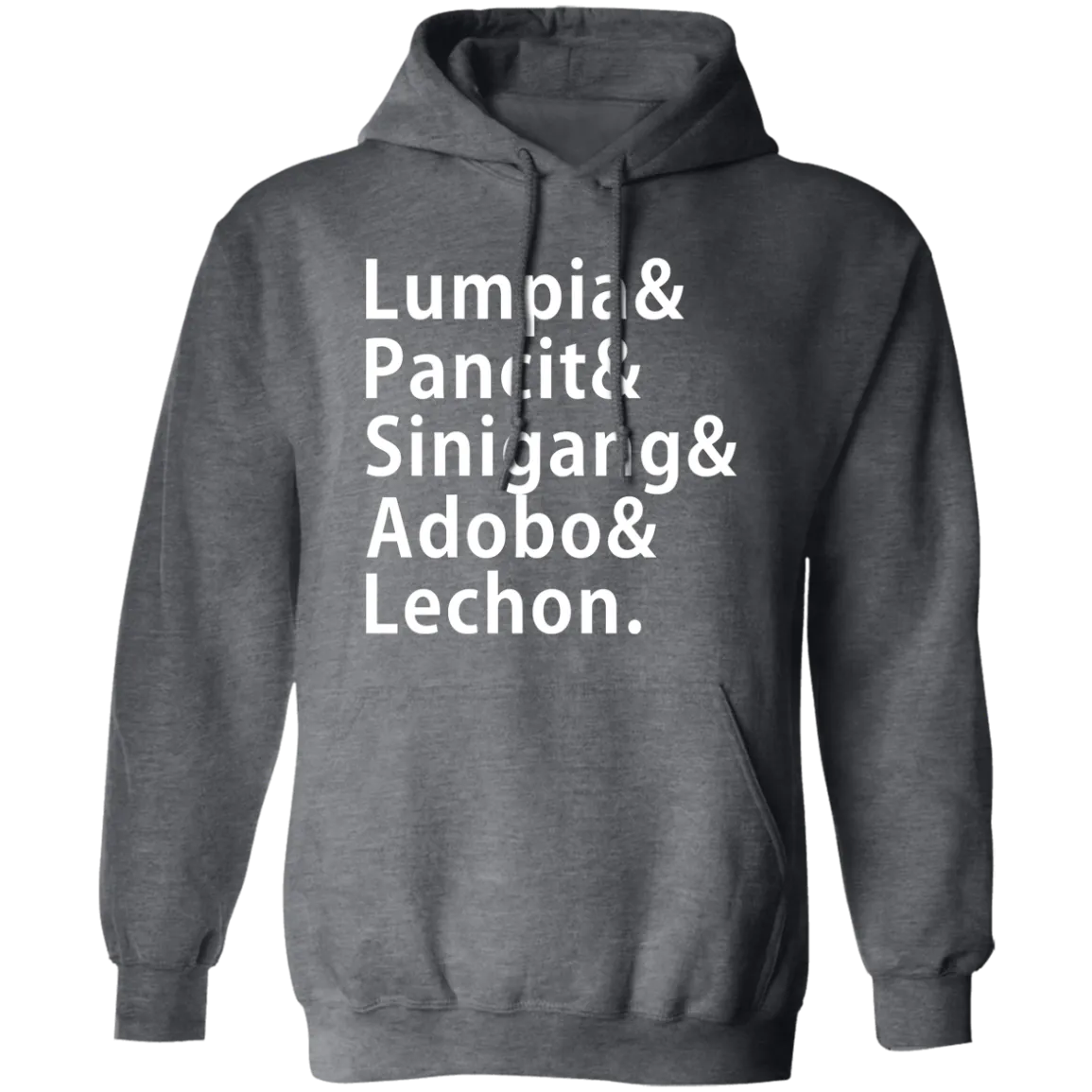 Lumpia Pancit Sinigang Adobo Lechon Unisex Pullover Hoodie