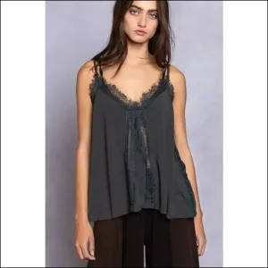 Luxe Lace Detail V-Neck Cami