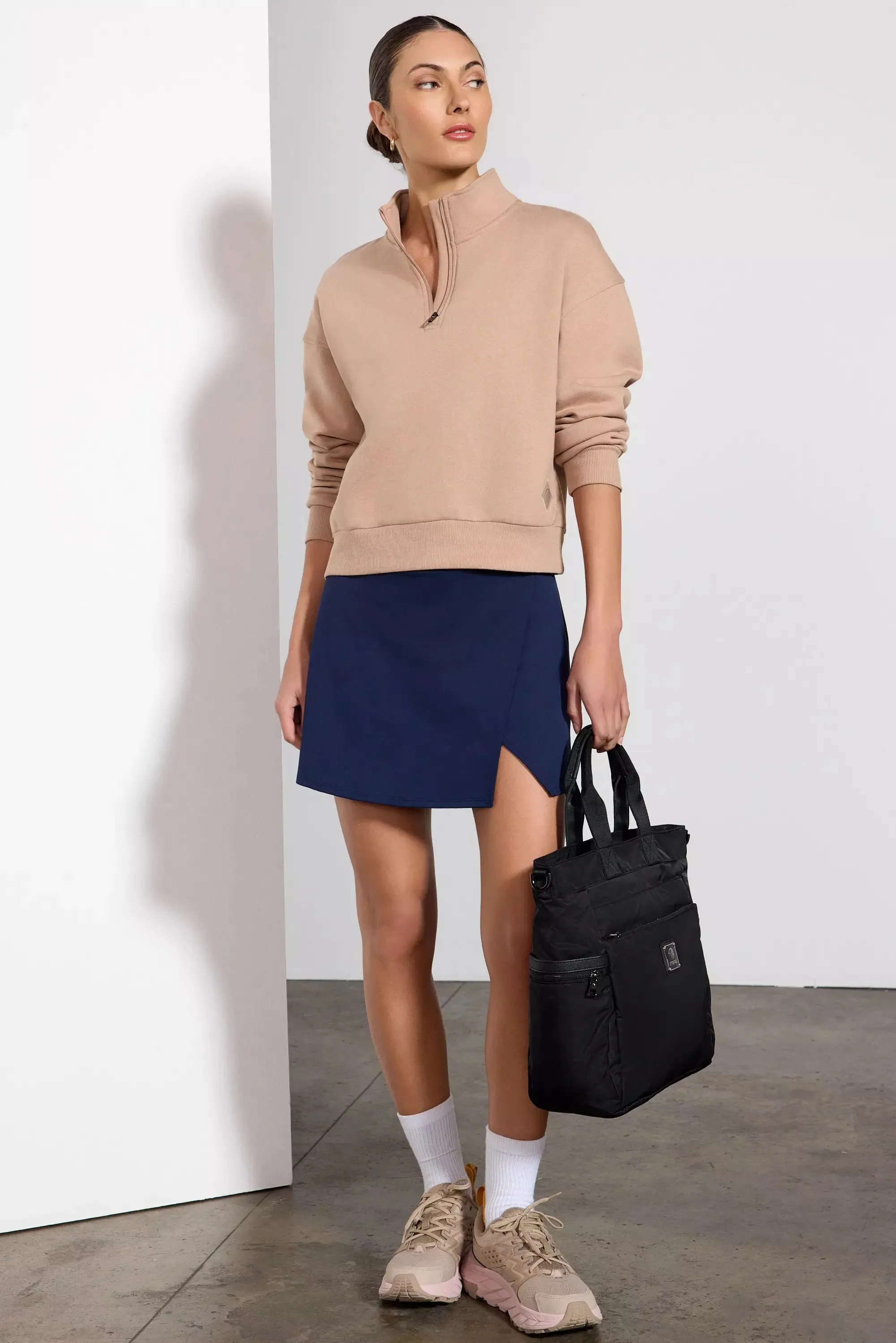 Luxefleece 1/4 Zip  - Warm Taupe