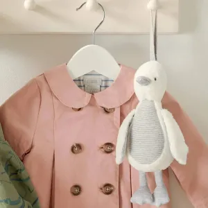 Mamas & Papas Grey Duck Soft Toy Rattle