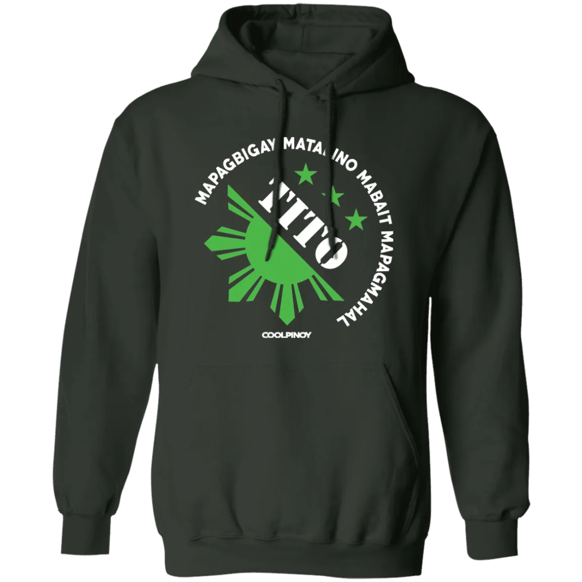 Matalino Mapagmahal Tito Unisex Pullover Hoodie
