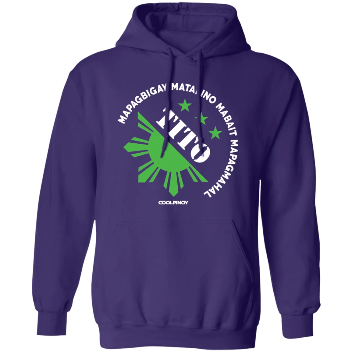 Matalino Mapagmahal Tito Unisex Pullover Hoodie