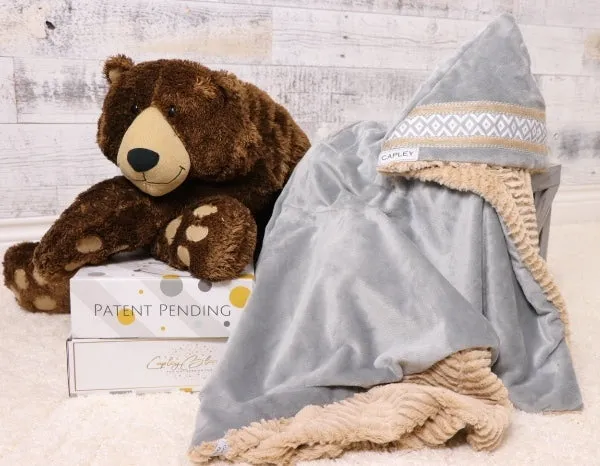 Michael the first multi functional baby blanket