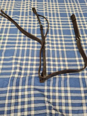 New brown leather full size running martingale FREE POSTAGE☆