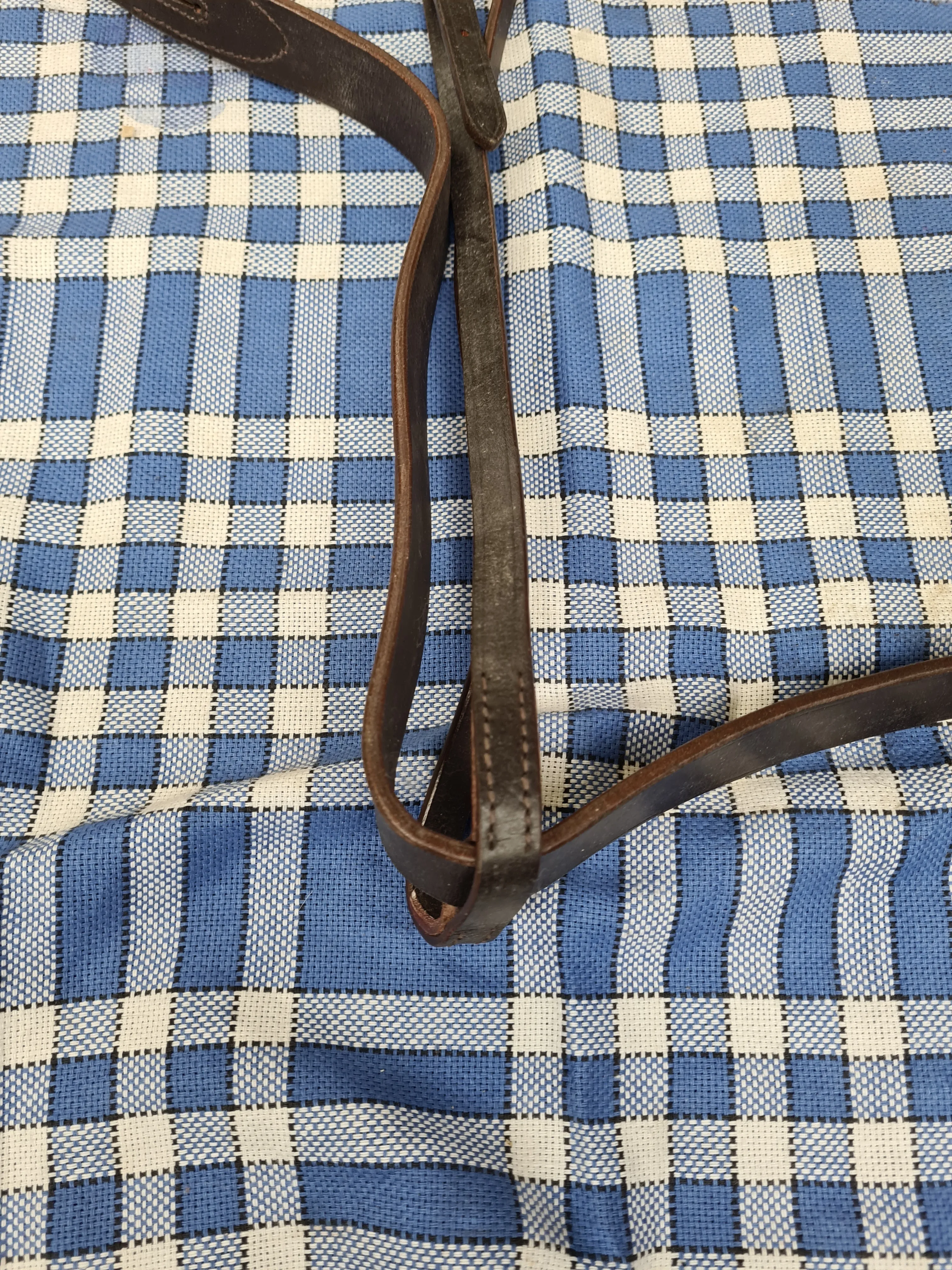 New brown leather full size running martingale FREE POSTAGE☆