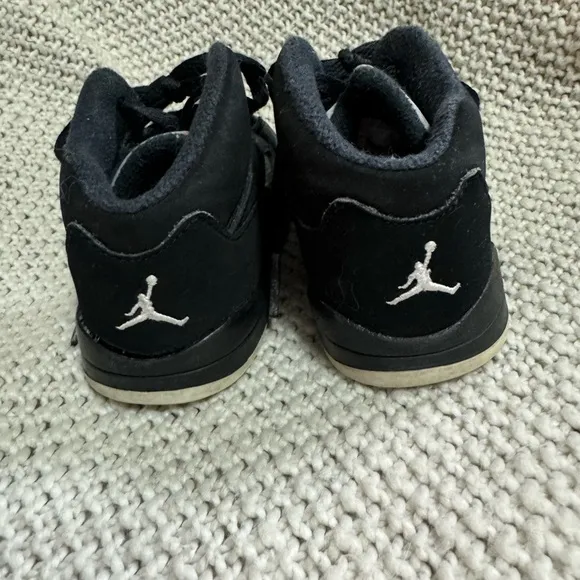Nike Air Jordan 5 Retro BT Black Metallic (440890-003)‎ Toddlers Size 7C