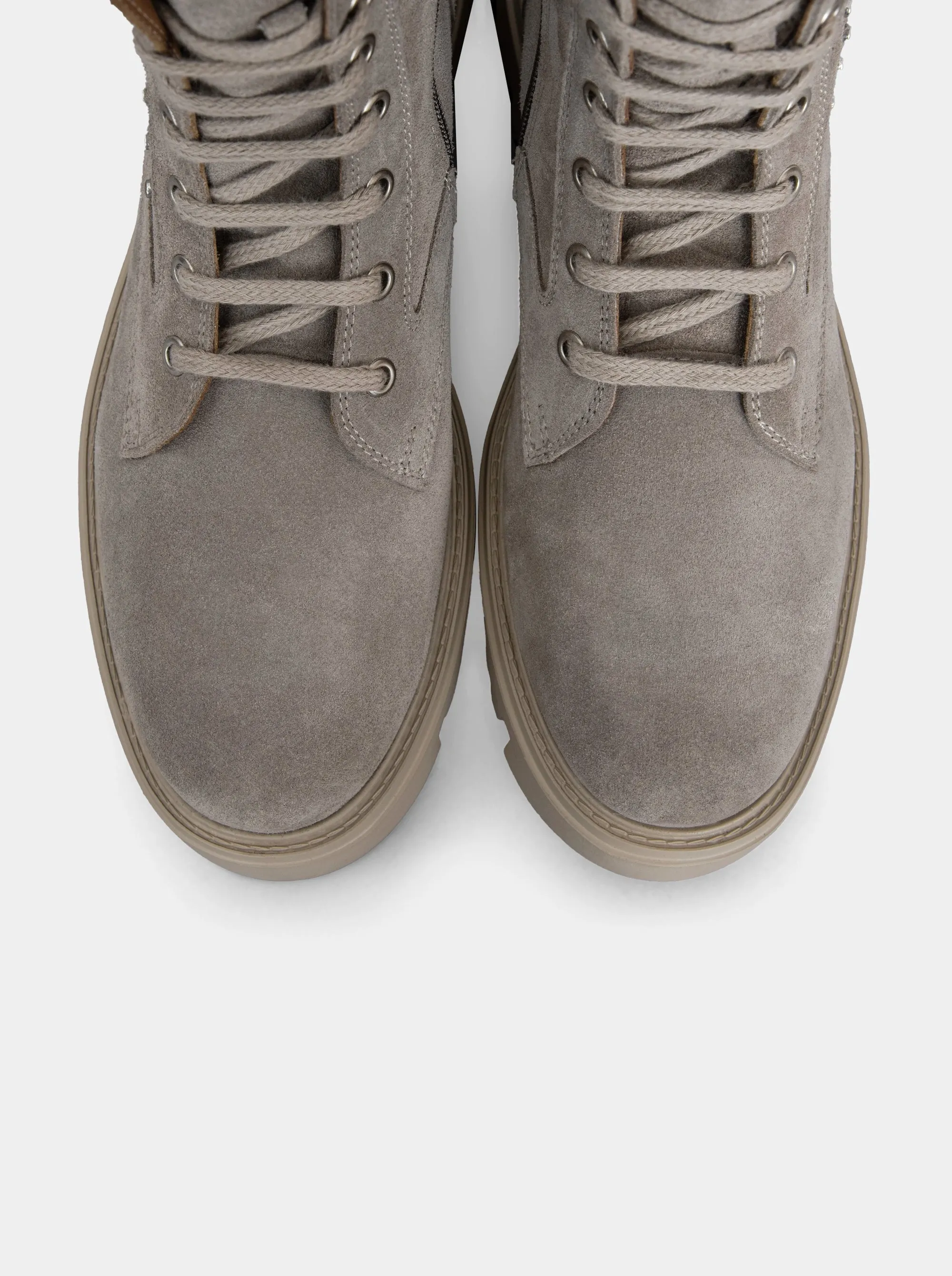 NOVI MINK SUEDE BOOTIES