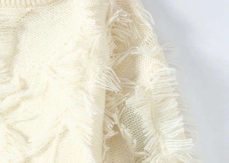 Obsidian Phoenix Luxury Hole Ripped Sweater - High-End Keep Warm Men’s Casual Jumper in Korean Fashion