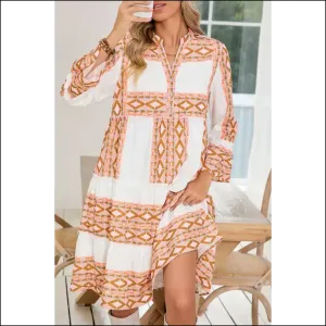 Orange Boho Mini Dress: so Good, It's Almost Illegal 😈 Needful Things