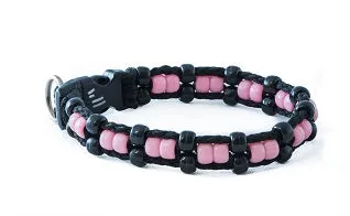 Parisian Pup Beaded Dog Collar