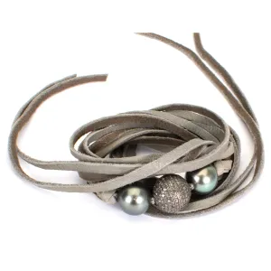 Pearl Diamond Wrap