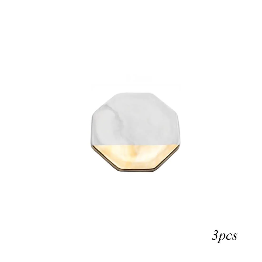 Premium Modern Gold Design Marble Coaster