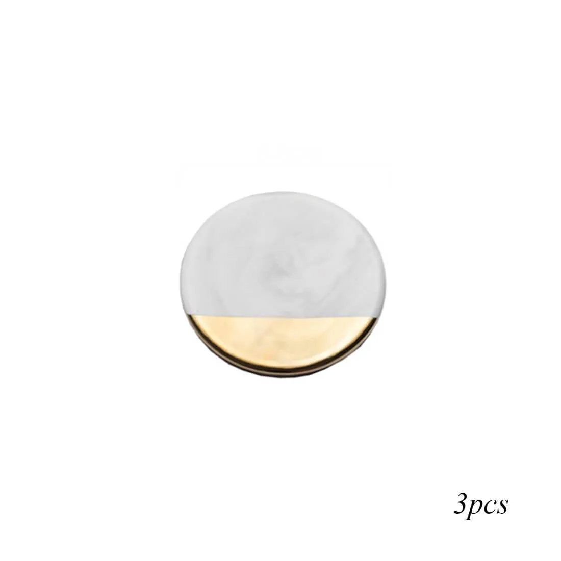 Premium Modern Gold Design Marble Coaster