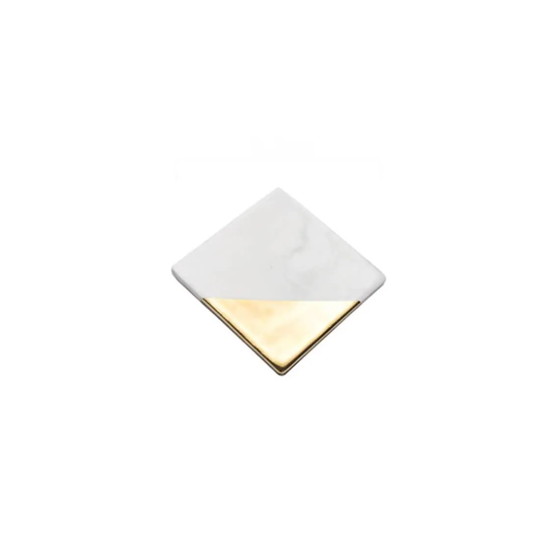 Premium Modern Gold Design Marble Coaster