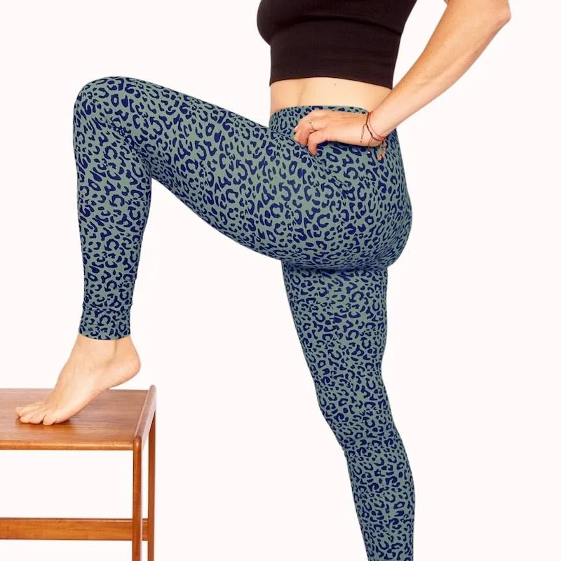 PREORDER I ADULT All Day Leggings I Cheetah Print