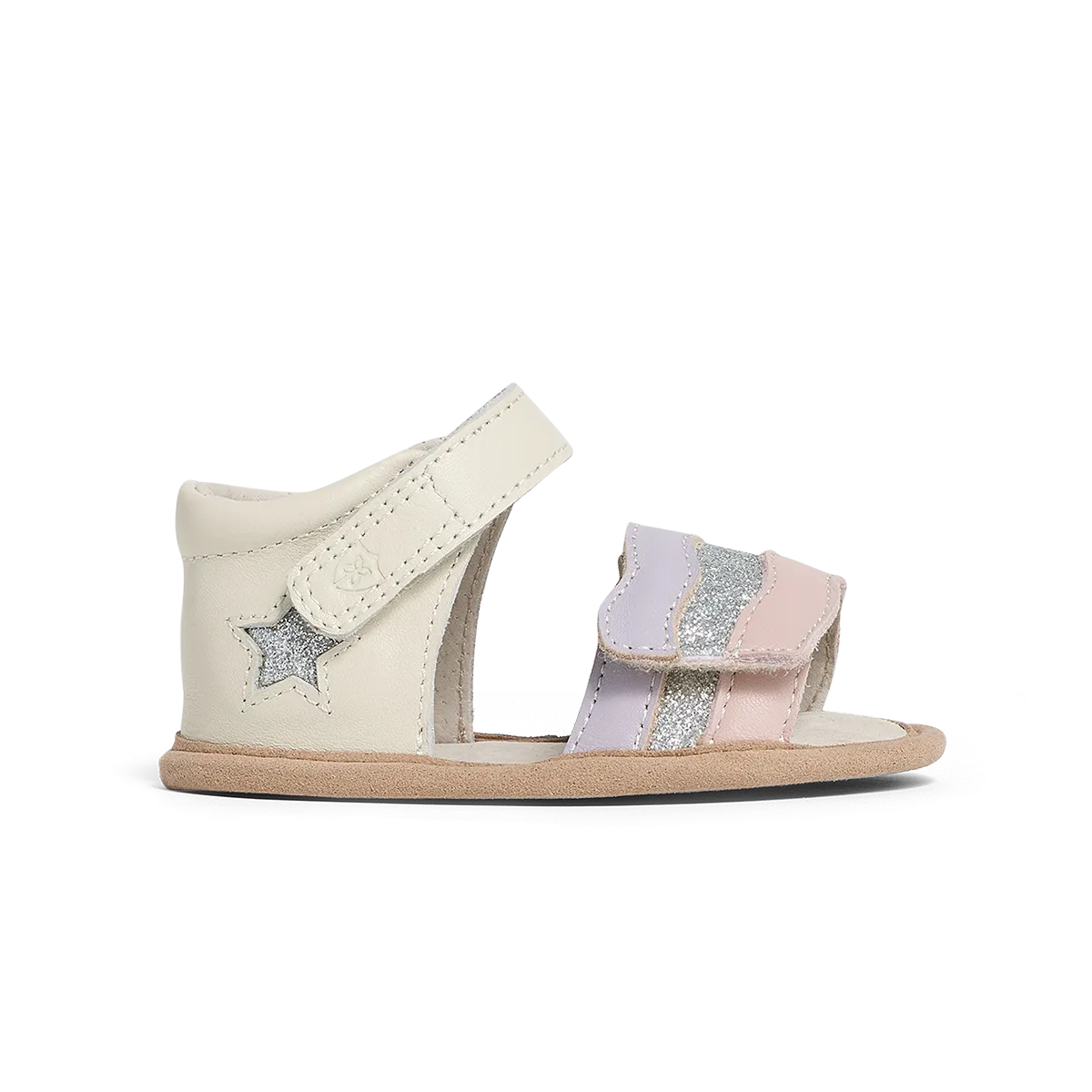 Pretty Brave | Baby Star Sandal - Sparkle
