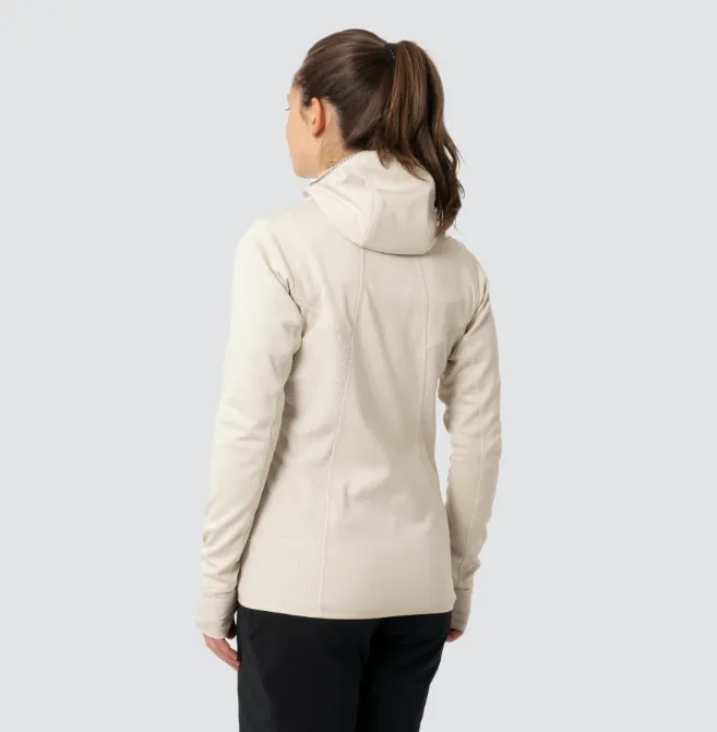Puez Hybrid PL Hooded W