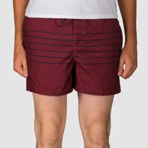 Quiksilver Fineline 15" Swim Shorts Brick Red