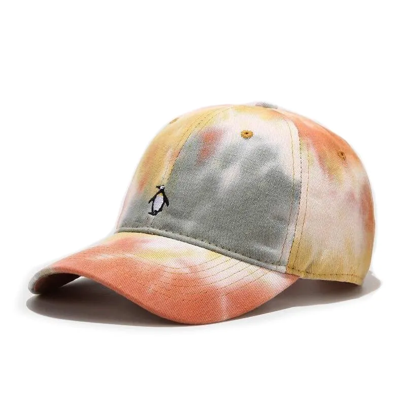 "TIE AND DYE" Casquette baseball Bleu Rose - URB1™