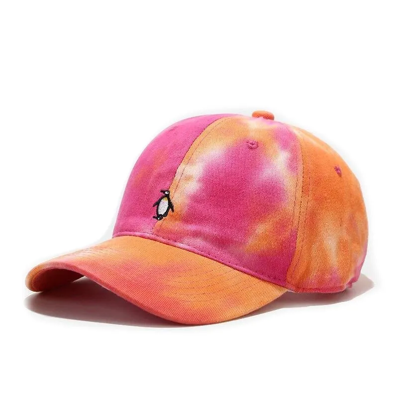 "TIE AND DYE" Casquette baseball Bleu Rose - URB1™